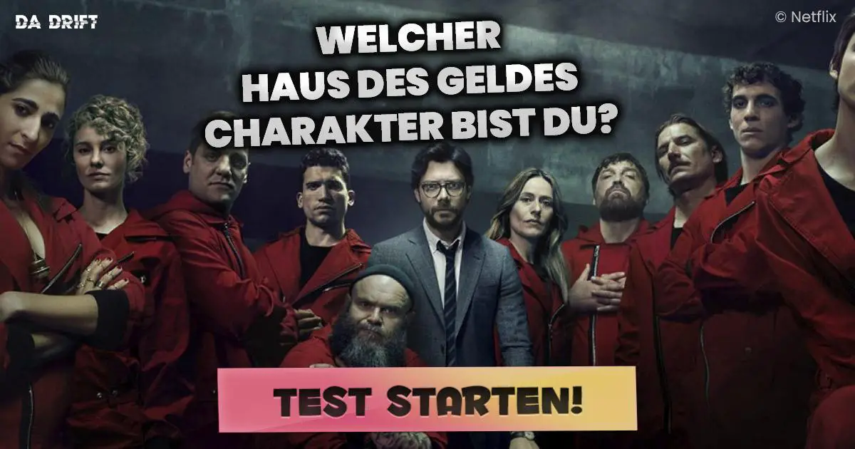 Welcher "Haus des Geldes" Charakter bist du? Der große